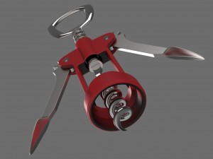 corkscrew Model 3D