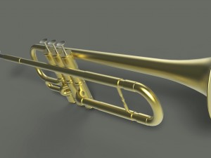 trumpet Model 3D