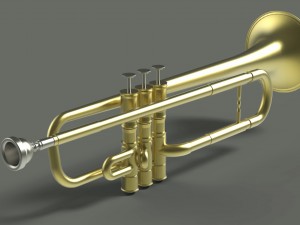 trumpet Model 3D
