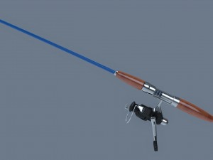 fishing rod 3D Model