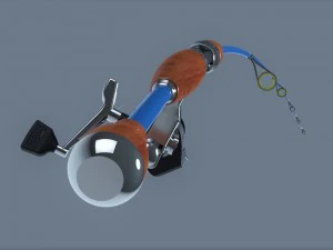 fishing rod 3D Model