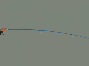 fishing rod 3D Model