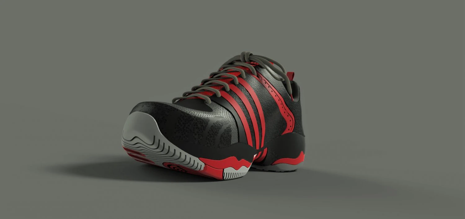 sport shoes 3D Model .c4d .max .obj .3ds .fbx .stl .blend 