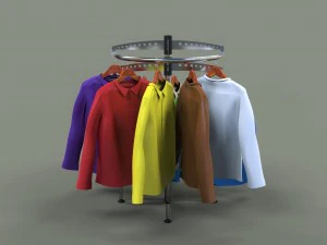 clothes stand 3D Model