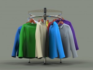 clothes stand 3D Модель