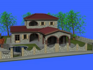 house 2 Modèle 3D