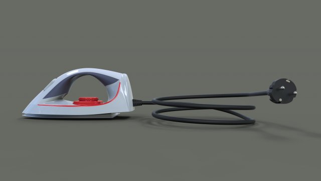 iron 1 Model 3D .c4d .max .obj .3ds .fbx .stl .blend
