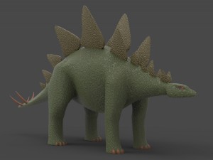 stegosaurus 1 Model 3D
