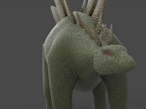 stegosaurus 1 3Dモデル