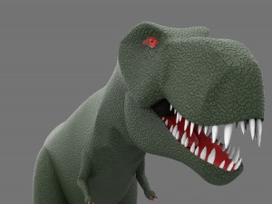 t rex 1 3D Model