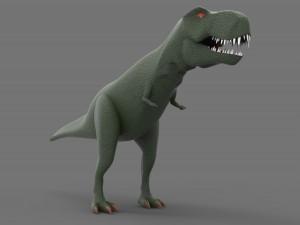 t rex 1 Modelo 3D