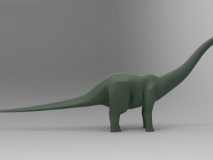 barosaurus 3D 모델
