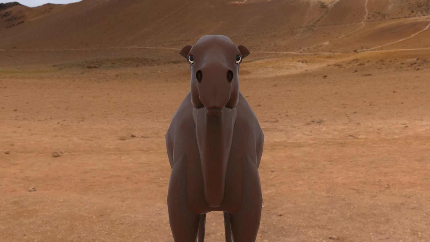 camel 3D Model .c4d .max .obj .3ds .fbx .stl .blend 
