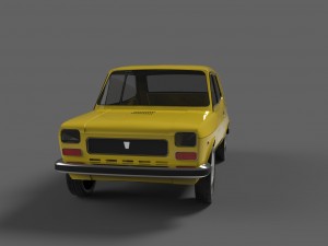 fiat 127 Model 3D