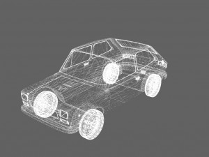 fiat 127 Model 3D