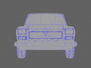 fiat 127 Model 3D