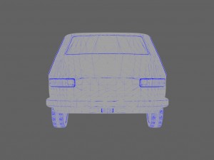 fiat 127 Model 3D