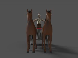 roman chariot 3D Model