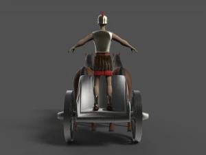 roman chariot 3D Model