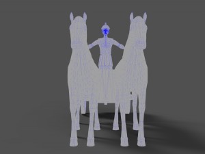 roman chariot Modelo 3D