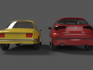 alfa romeo serie 3D Model