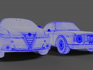 alfa romeo serie 3D Model