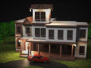 house 3 3D Model