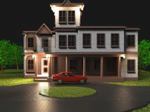 house 3 3D Model