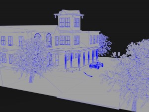 house 3 Model 3D