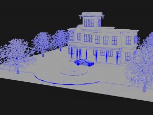 house 3 Model 3D