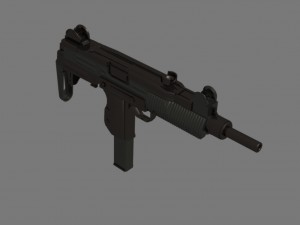 uzi 3D मॉडल