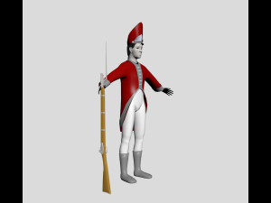 redcoat Model 3D
