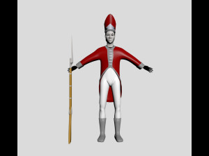 redcoat 3D Model