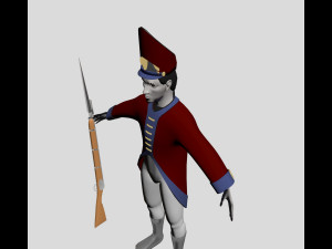 redcoat 3D Model