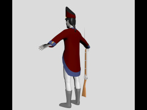 redcoat 3D Model