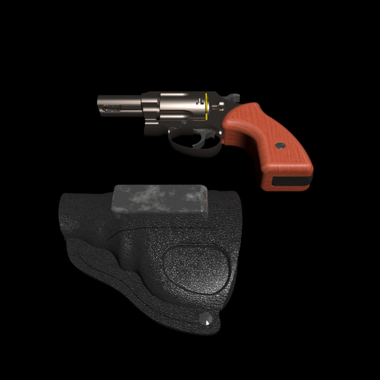 mauser k50 z kaburą Model 3D .c4d .max .obj .3ds .fbx .stl .blend 