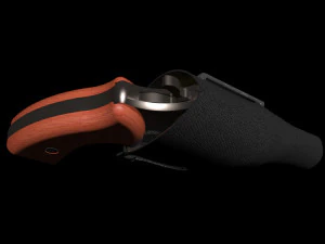 mauser k50 z kaburą Model 3D