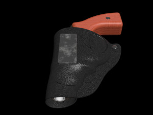 mauser k50 with holster 3D Model