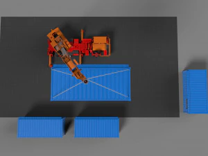 construction site campus 3D Model