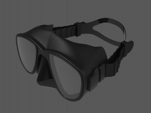 diving mask Model 3D