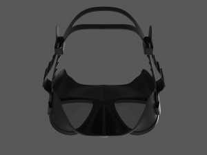 diving mask 3D मॉडल