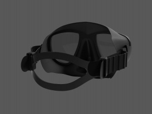 diving mask 3D मॉडल