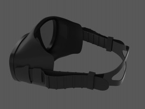 diving mask 3D मॉडल