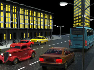 city block 3D Model