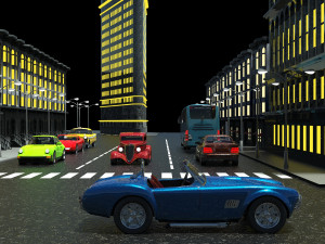 city block Model 3D