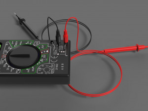 digital multimeter 3D 模型