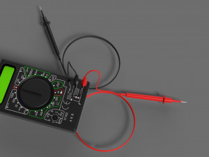 digital multimeter 3D 模型