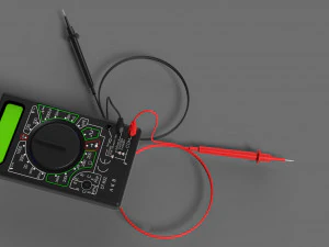 digital multimeter 3D Model