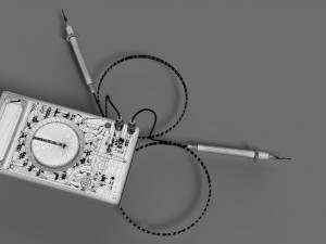 digital multimeter 3D 模型