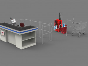 shop equipment Model 3D